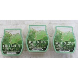 Lot of 3 Scentsy Green Calcite 3.2 oz each New Unused Retired